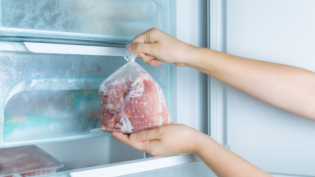 Come conservare la carne in freezer