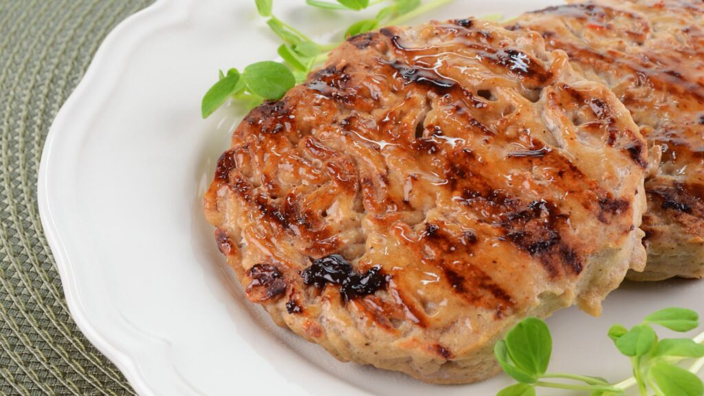 Hamburger di tacchino e spinaci